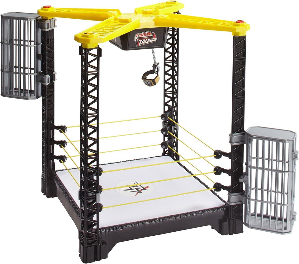 WWE Tough Talkers Championship Takedown Ring Playset