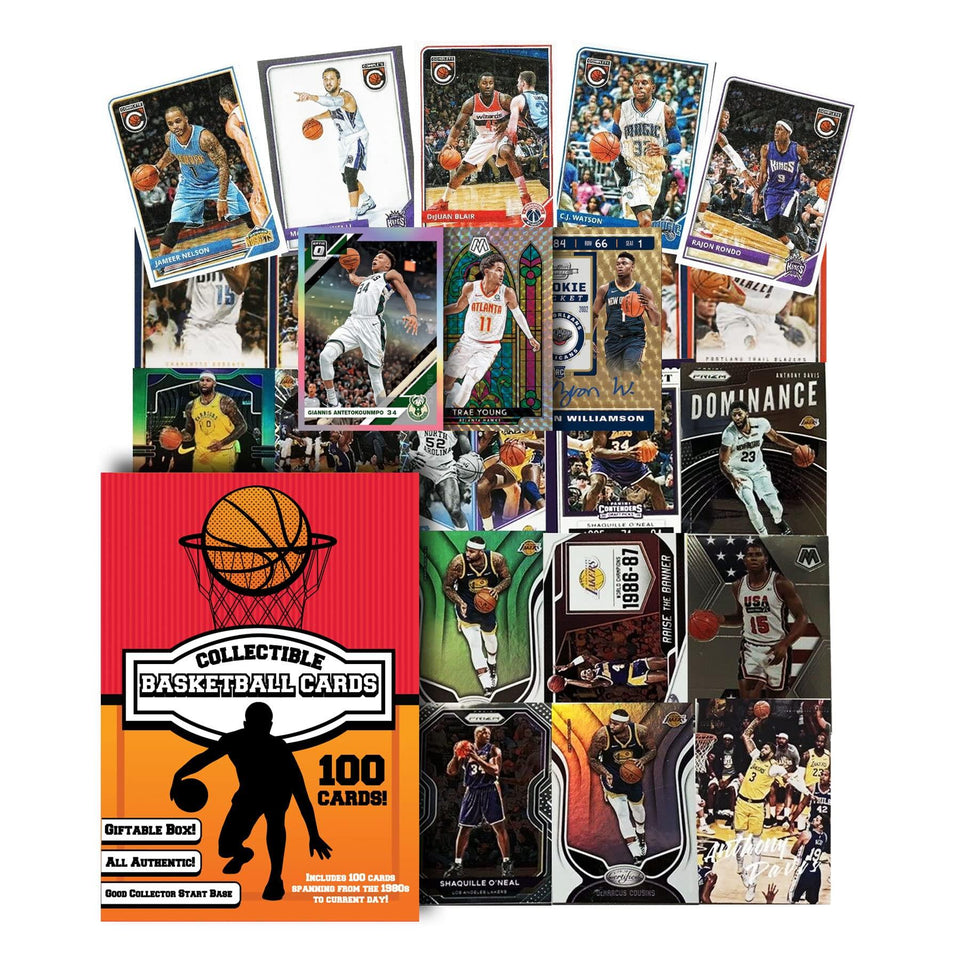 Basketball Trading Cards - All New Condition Cards (200 Count)