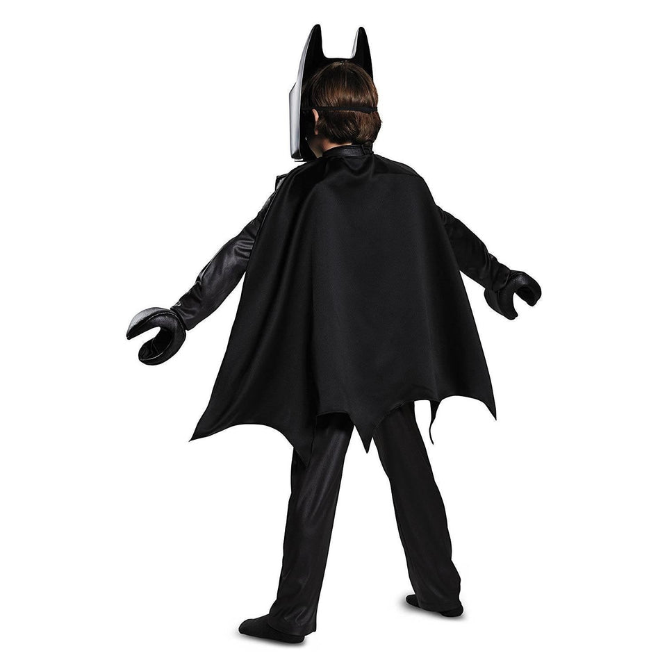 Batman LEGO Movie Deluxe 6PC Costume Kids size S 4/6 Licensed Disguise