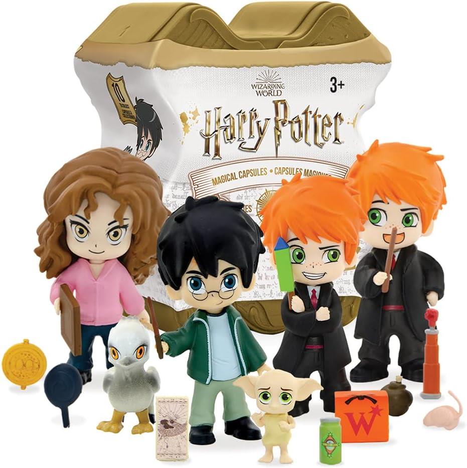 YuMe Harry Potter Magical Capsule Toys – Series 3 Collectible Mystery Figures (2-Pack) – Official Wizarding World Gifts for Kids, Boys, Girls, Adults & Collectors – Easter Basket Idea