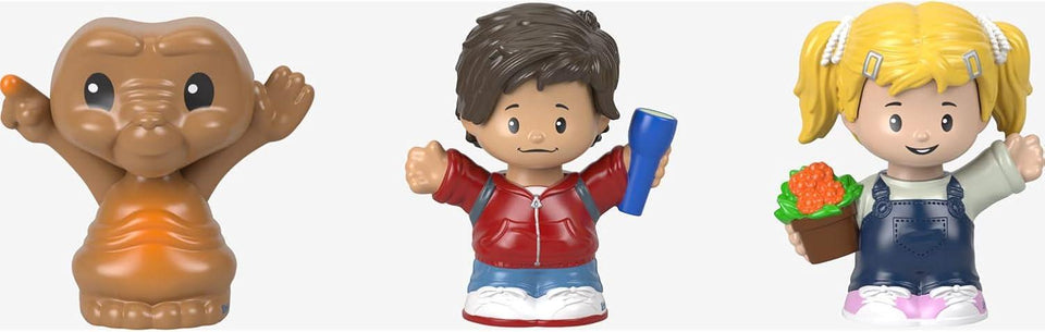 Little People Collector E.T. The Extra-Terrestrial Movie Special Edition Set for Adults & Fans, 3 Figures in Display Package