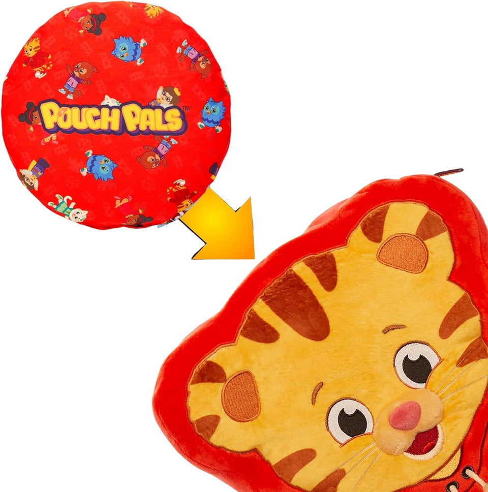 Daniel Tiger Pouch Pal - Heatable & Cooling Plush Pillow with All-Natural Seed Pouch | Comfort for Toddlers | Soft Plush, Cute, Huggable, Easy to Clean, & Helps with Discomfort, Stress, and Anxiety