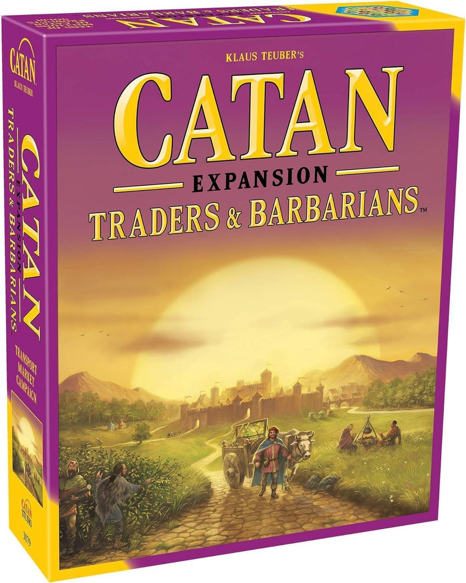 CATAN Traders & Barbarians Board Game Expansion - Customize Your Asmodee CATAN Experience, Strategy Game, Family Game for Kids and Adults, Ages 12+, 3-4 Players, 90 Minute Playtime | Customize Your Asmodee CATAN Experience, Strategy Game, Family Game for