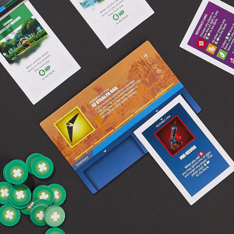 Monopoly Flip Edition: Fortnite Board Game, Monopoly Game Inspired by Fortnite, Ages 13+
