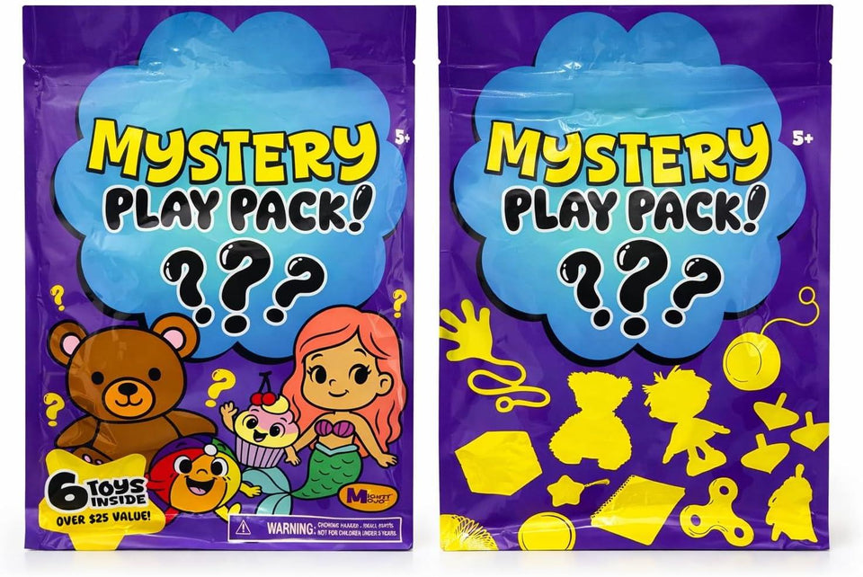 Kids Mystery Toy Bag 6 Surprise Toys Plush Figures Collectibles Gift Boys Girls