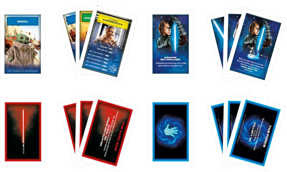 Monopoly Hasbro Gaming Star Wars Light Side Edition Board Game