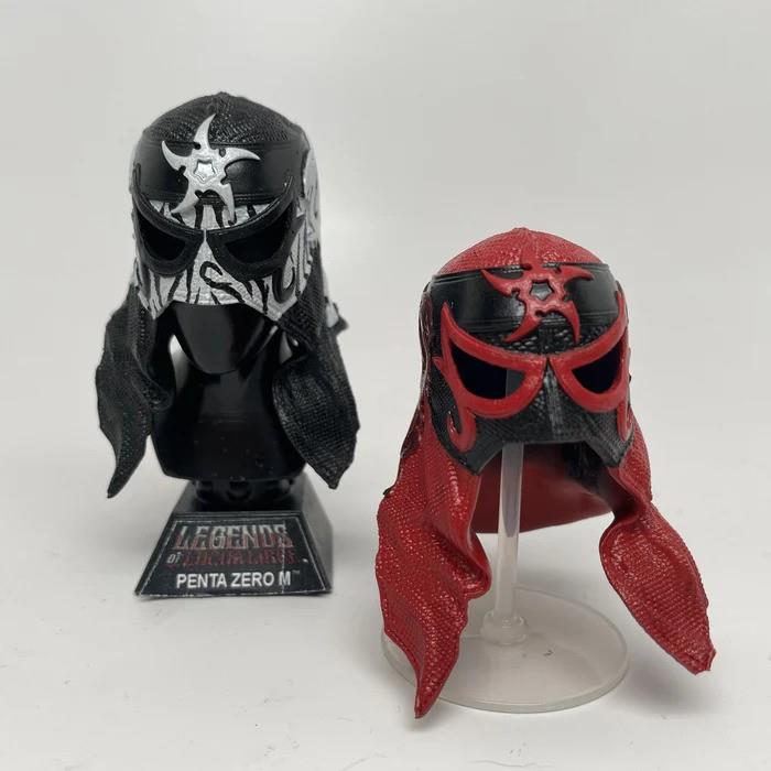 Boss Fight Lucha Libre Mystery Mascaras – Sealed Case – Assorted Styles 18 Units