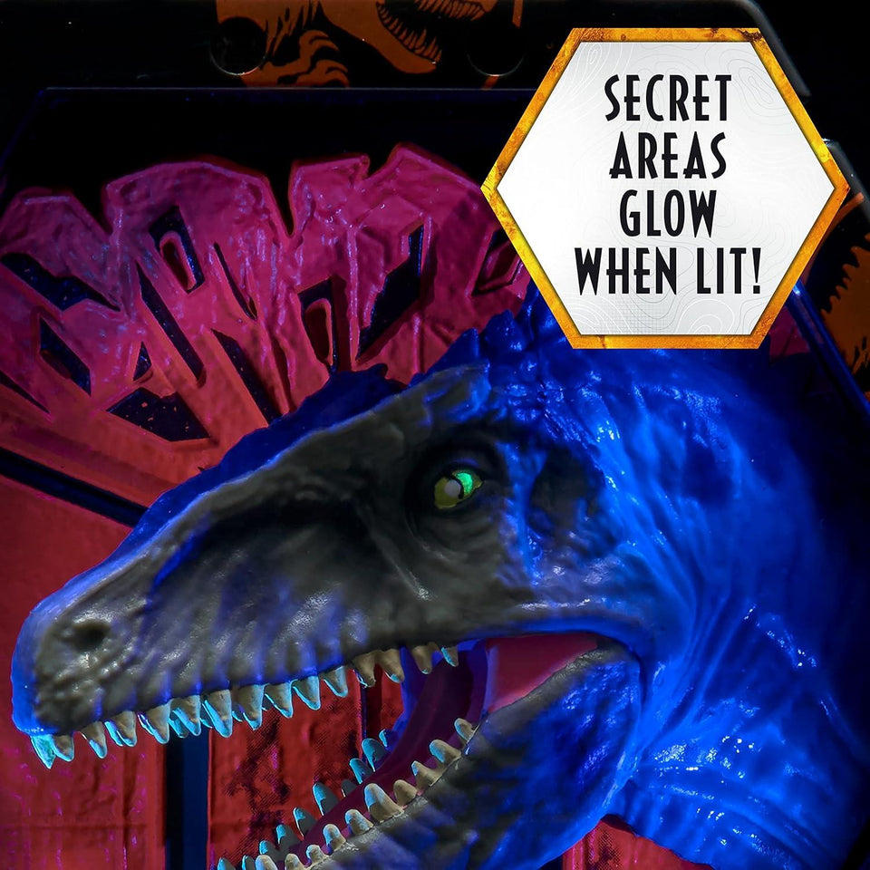 WOW! PODS Jurassic World Dominion Giganotosaurus | Light-Up Bobble-Head Figure | Official Dominion Merchandise, Toys and Gifts for Boys and Girls, Aged 5+, Multicolor