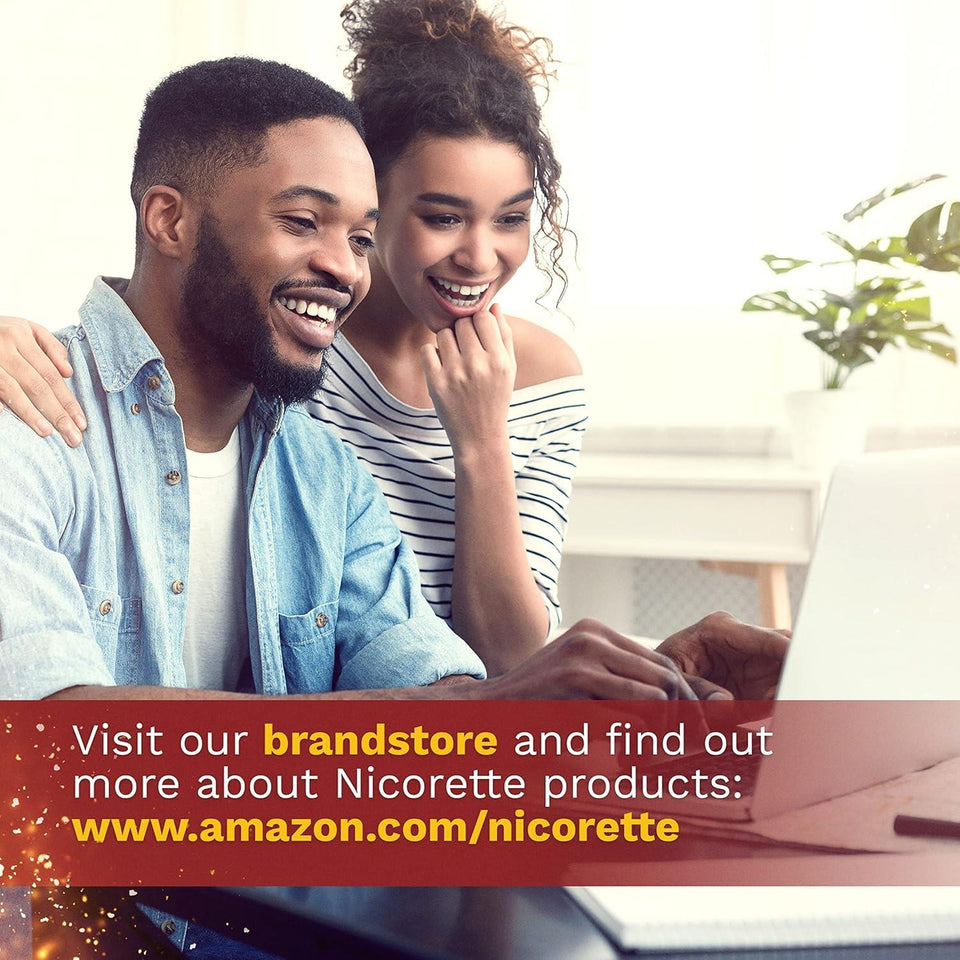 Nicorette Nicotine Gum Cinnamon Surge 4mg 100ct