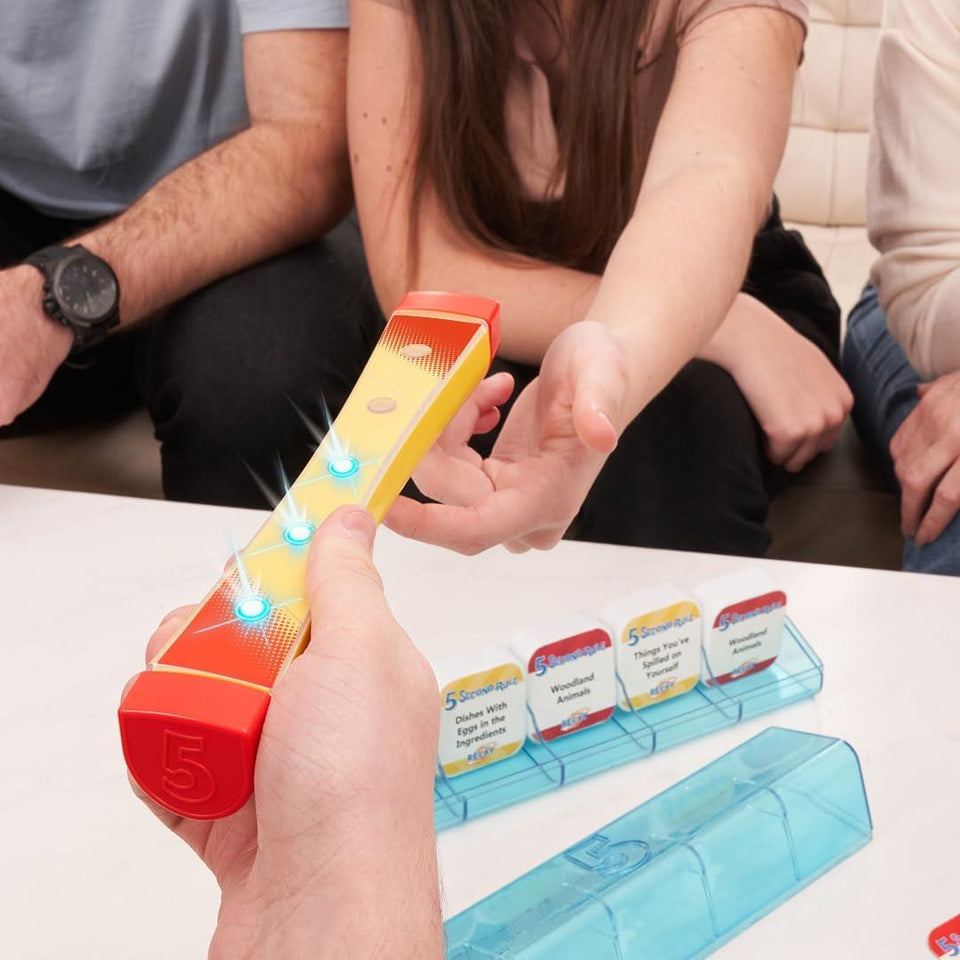 5 Second Rule Relay - Family Party Game - Electronic Relay Baton