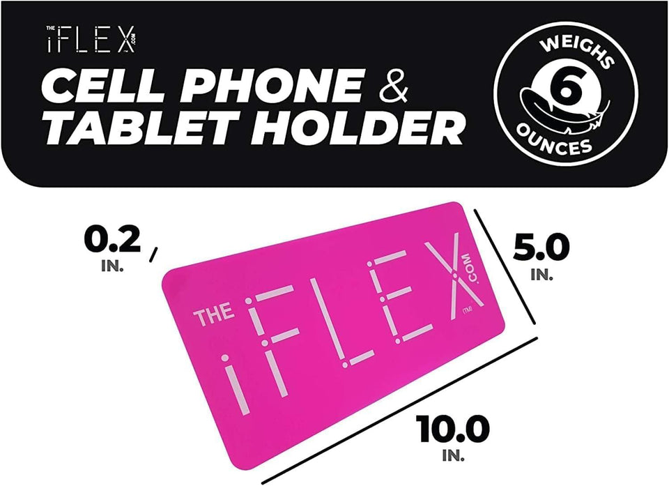 iFLEX Pink 2pk Flexible Stand For Cell Phone & Tablet Work and Home