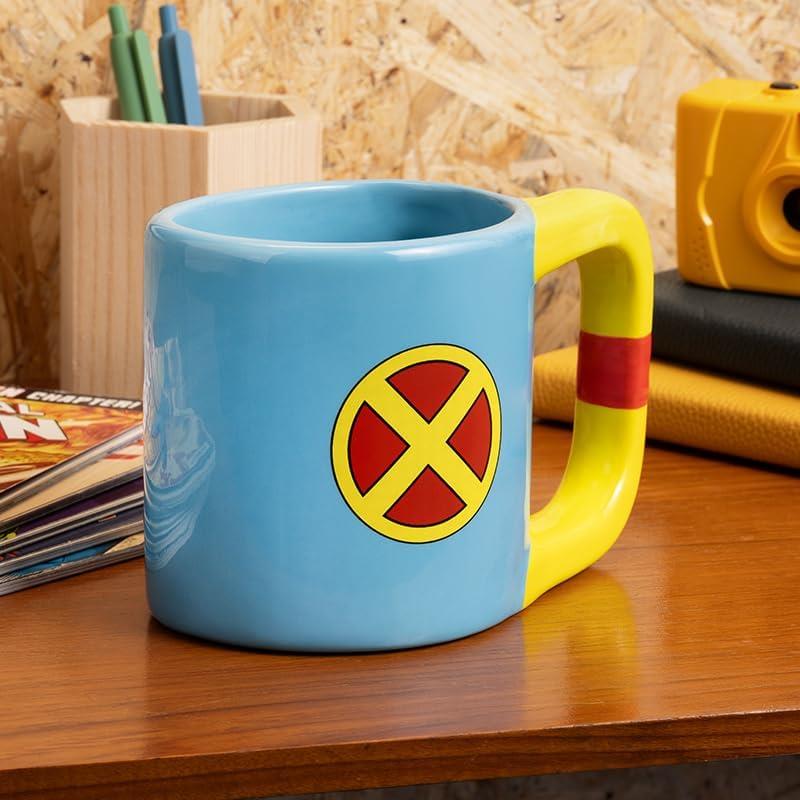 Paladone Wolverine Shaped Large Ceramic Mug - Officially Licensed Gift & Merchandise for X-Men Fans - 550 ml