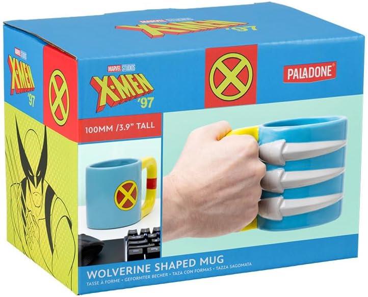 Paladone Wolverine Shaped Large Ceramic Mug - Officially Licensed Gift & Merchandise for X-Men Fans - 550 ml