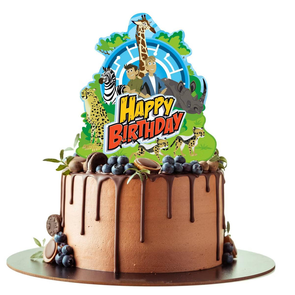 Treasures Gifted Wild Kratts Cake Topper - Wild Kratts Party Supplies