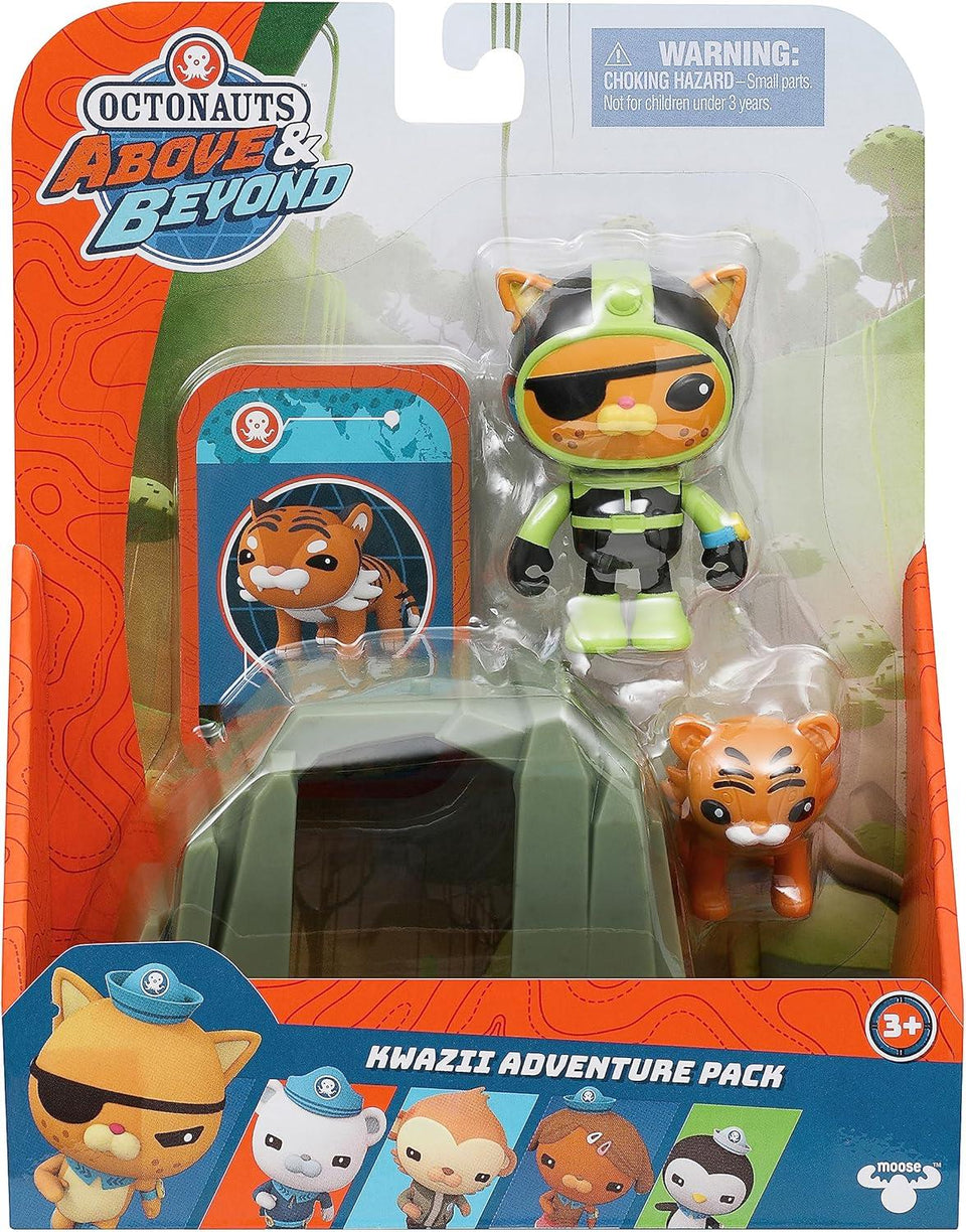 Octonauts 61100 Above & Beyond Kwazii, Deluxe Toy Figure, Green