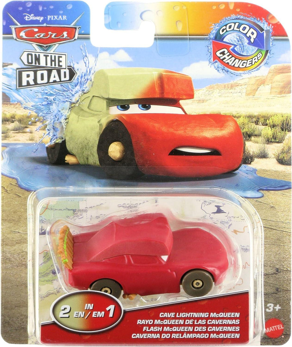 Disney Cars Color Changers Cave Lightning McQueen 2022 Cars on the Road Toy