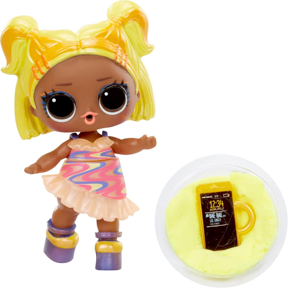 LOL Surprise Big Party With 4 Collectible Dolls, 40+ Surprises, 100 Value, 6 Unboxing Experiences, Fashions, Sand, Gel Crush, Shell Smash, Fluff, Party Confetti, Crunch Beads, Gift for Girls