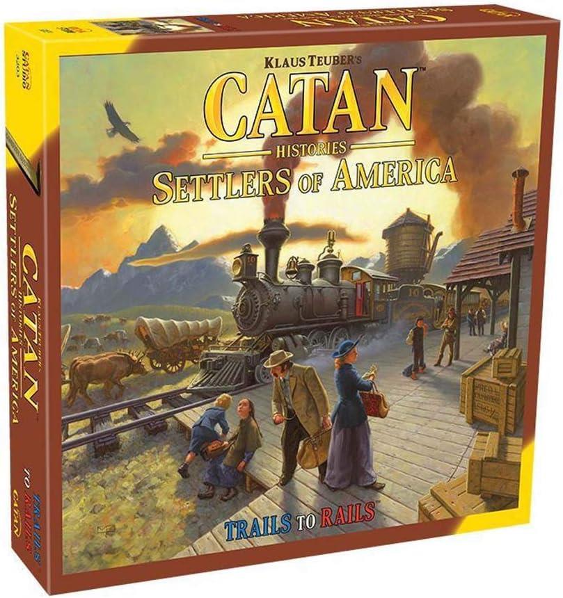 Catan Histories: Settlers of America Strategy Board Game for Ages 12 and up, from Asmodee