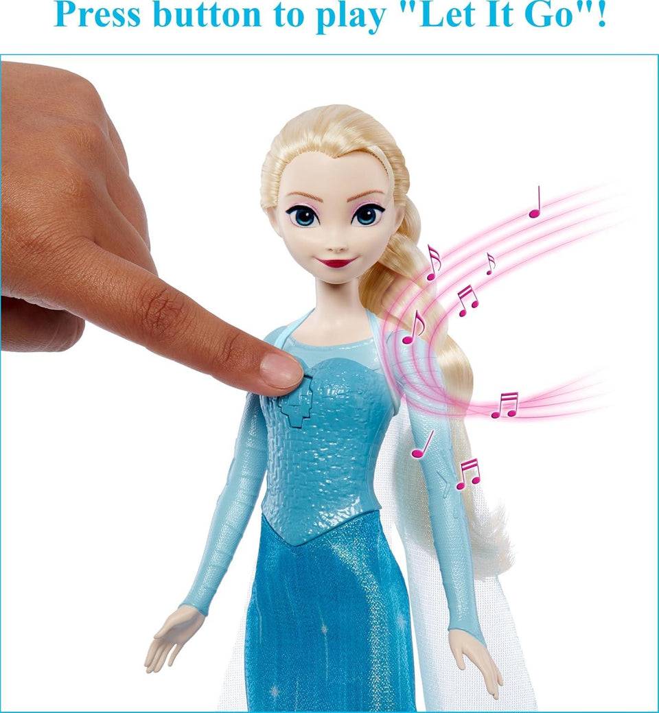 Mattel Disney Frozen Singing Elsa Doll, Sings “Let It Go” in English