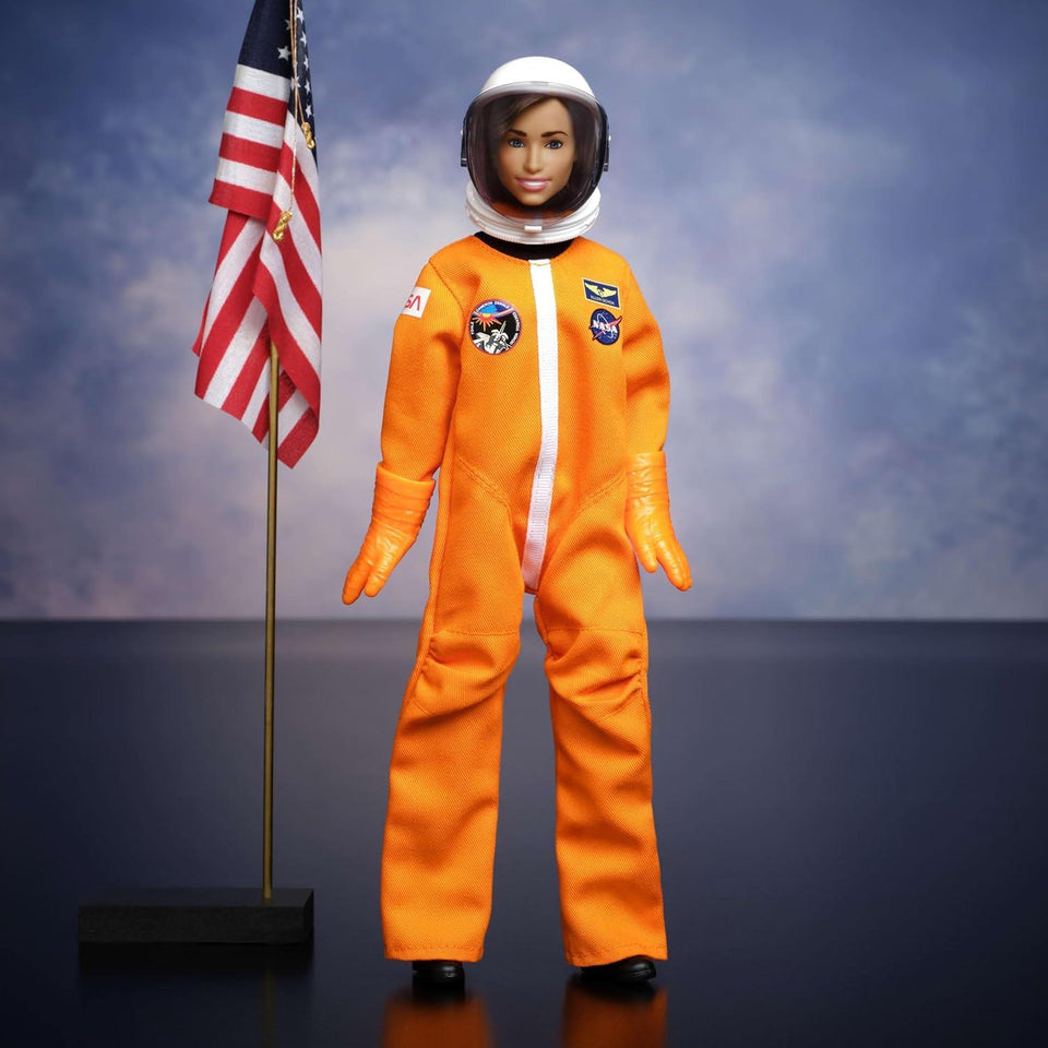 Barbie Signature Inspiring Women Fashion Doll, Ellen Ochoa Collectible in Astronaut Space Suit with Accessories Including Helmet