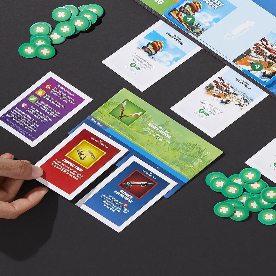 Monopoly Flip Edition: Fortnite Board Game, Monopoly Game Inspired by Fortnite, Ages 13+
