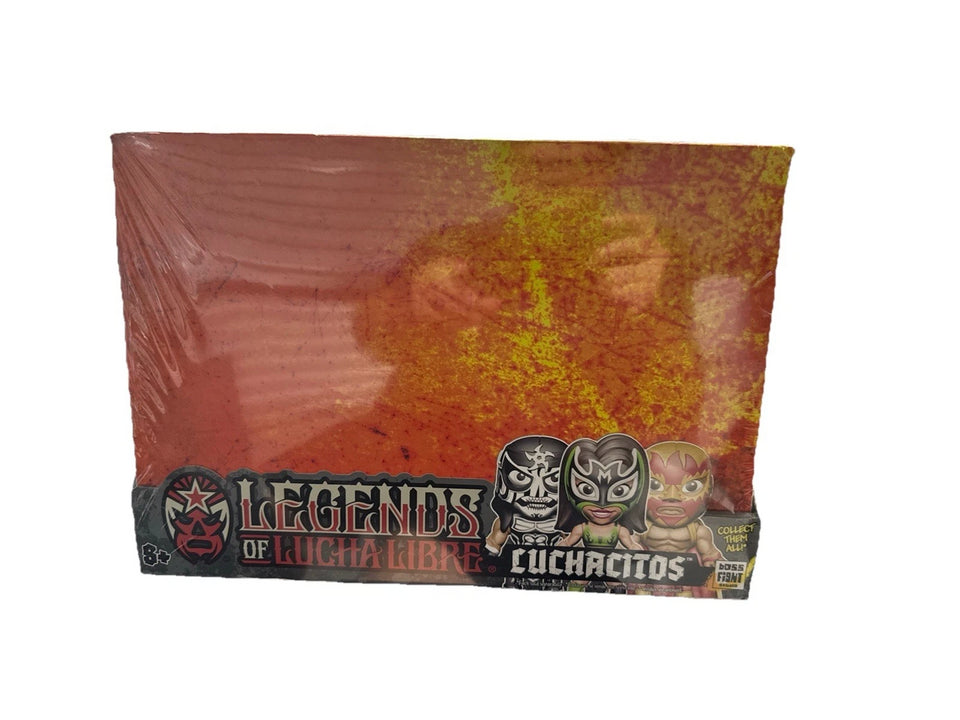 Boss Fight Legends Lucha Libre Mini Figures Sealed Case Assorted Styles 18 Units