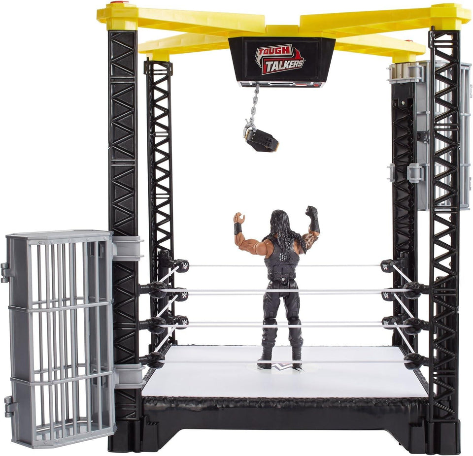 WWE Tough Talkers Championship Takedown Ring Playset