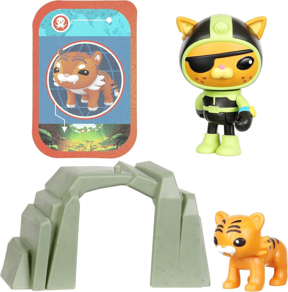 Octonauts 61100 Above & Beyond Kwazii, Deluxe Toy Figure, Green