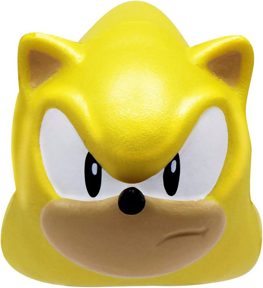 Sonic The Hedgehog SquishMe Series 1 Collectors Box 6-Pack: Stress Relief Toy, Party Favor & Fidget Toys for Kids - Entire Series 1 Set w/Sonic Figures, and Squishies