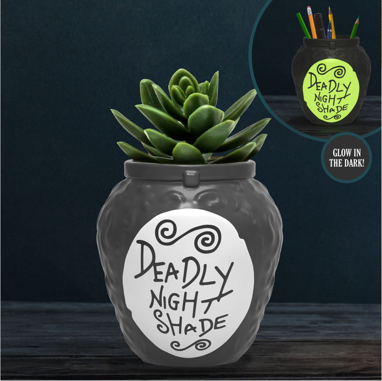 Deadly Nightshade - Shaped Plant and Pen Pot