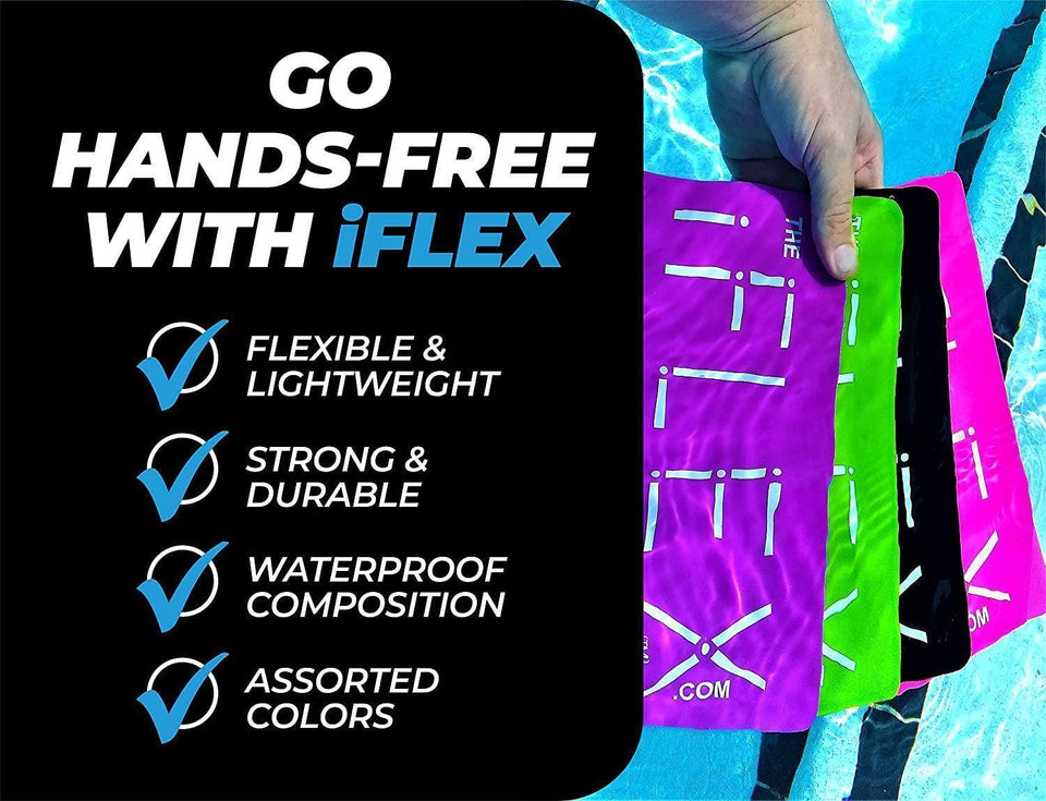 iFLEX Mini Flexible Silicone Cell Phone Holder Pink Universal Non-Slip Hands-Free