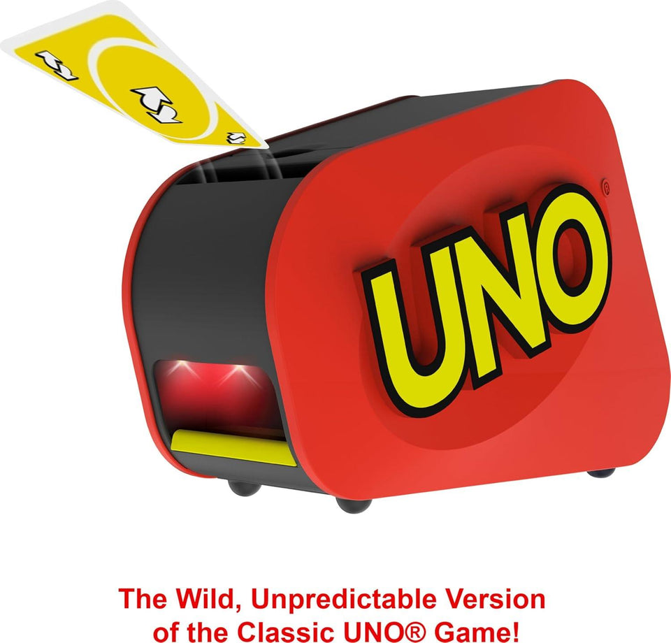 UNO Attack Card Game, Gifts for Kids and Family Night, Card Launcher