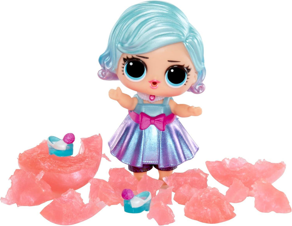 LOL Surprise Big Party With 4 Collectible Dolls, 40+ Surprises, 100 Value, 6 Unboxing Experiences, Fashions, Sand, Gel Crush, Shell Smash, Fluff, Party Confetti, Crunch Beads, Gift for Girls