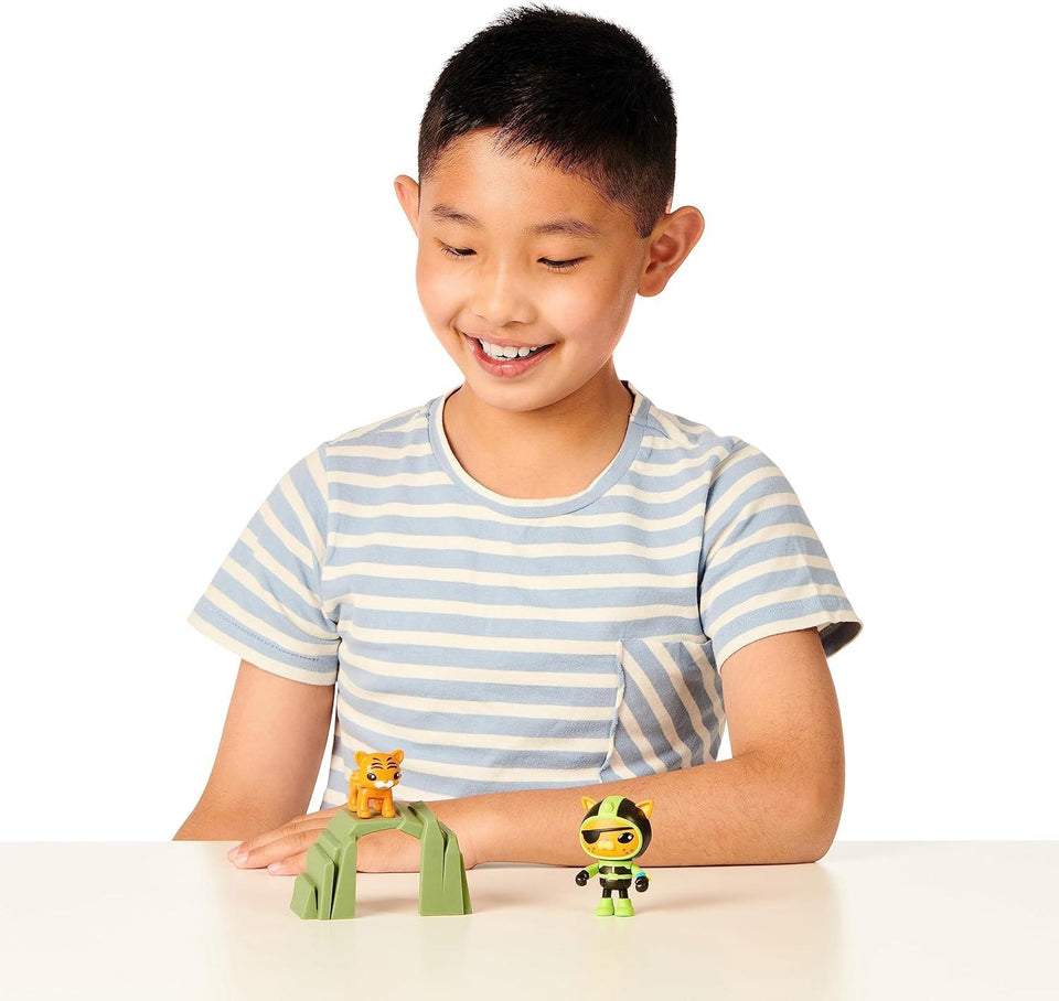 Octonauts 61100 Above & Beyond Kwazii, Deluxe Toy Figure, Green