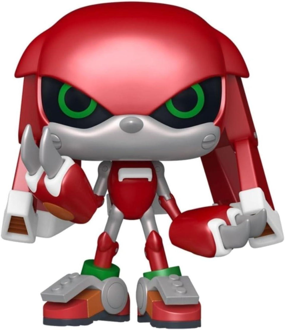 Funko Pop! Games: Sonic The Hedgehog - Metal Knuckles Vinyl Figure, NYCC 2024 Shared Exclusive, 4.25 in