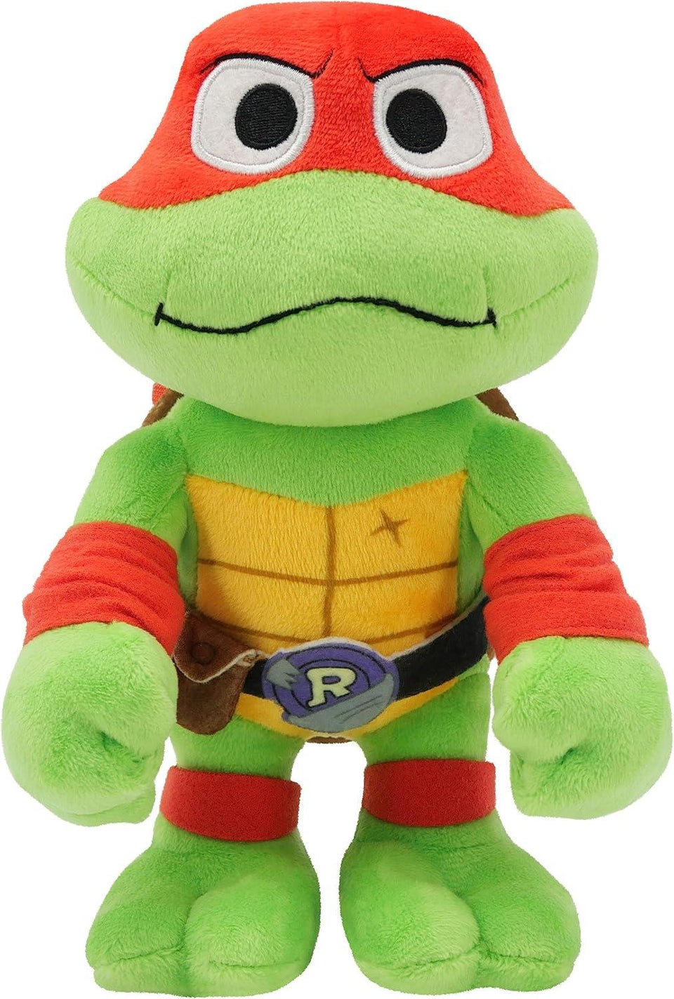 TMNT Mutant Mayhem Raphael Plush Toy 8" Red Mask Ninja Turtles Doll