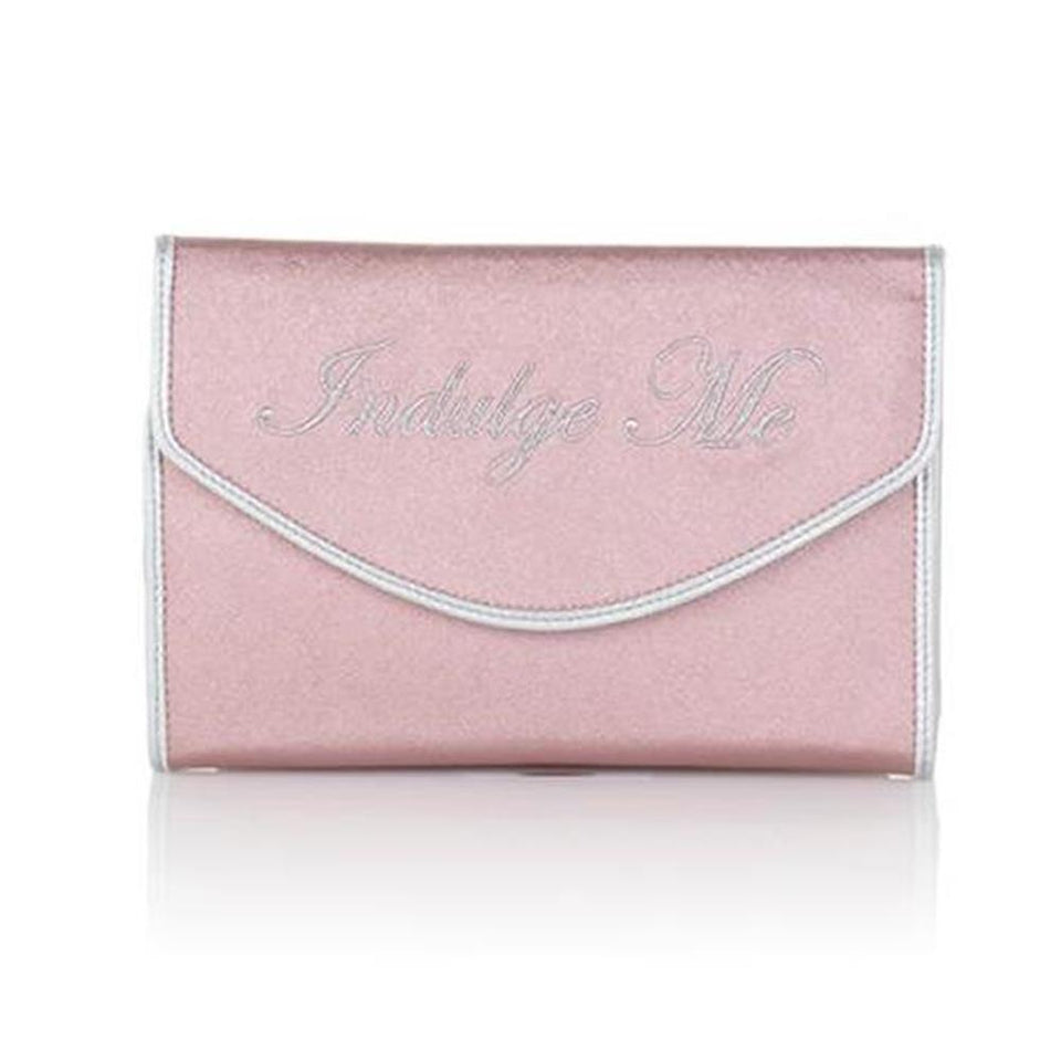 Disney Cinderella Artist Indulge Me Clutch Jewelry Bag Metallic Pink