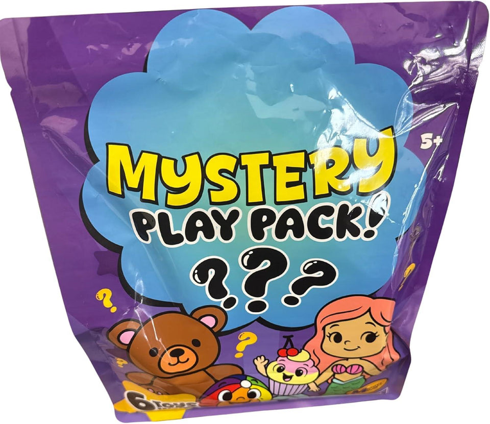 Kids Mystery Toy Bag 6 Surprise Toys Plush Figures Collectibles Gift Boys Girls