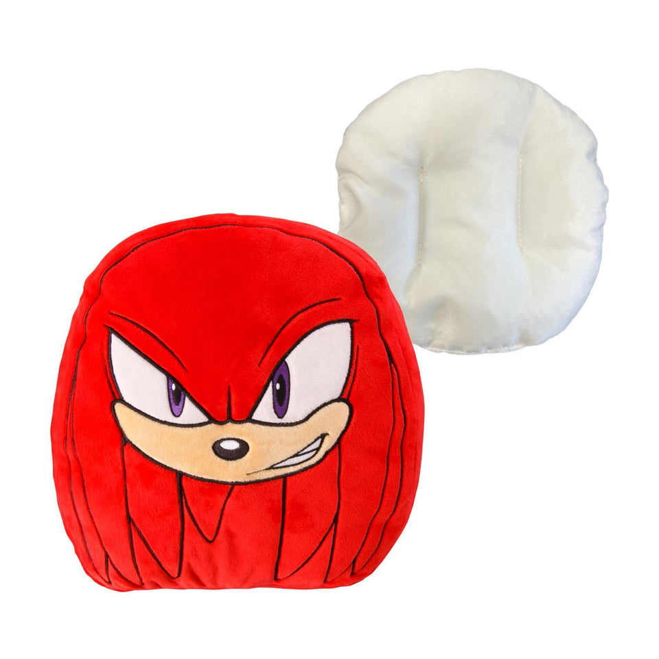 Sonic The Hedgehog Plush Pillow Mighty Mojo Knuckles Pouch Pal Microwavable Toy