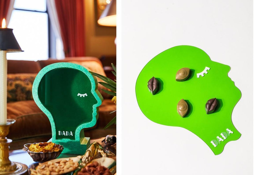 DADA Daily Head Acrylic Serving Tray Serving Bowl