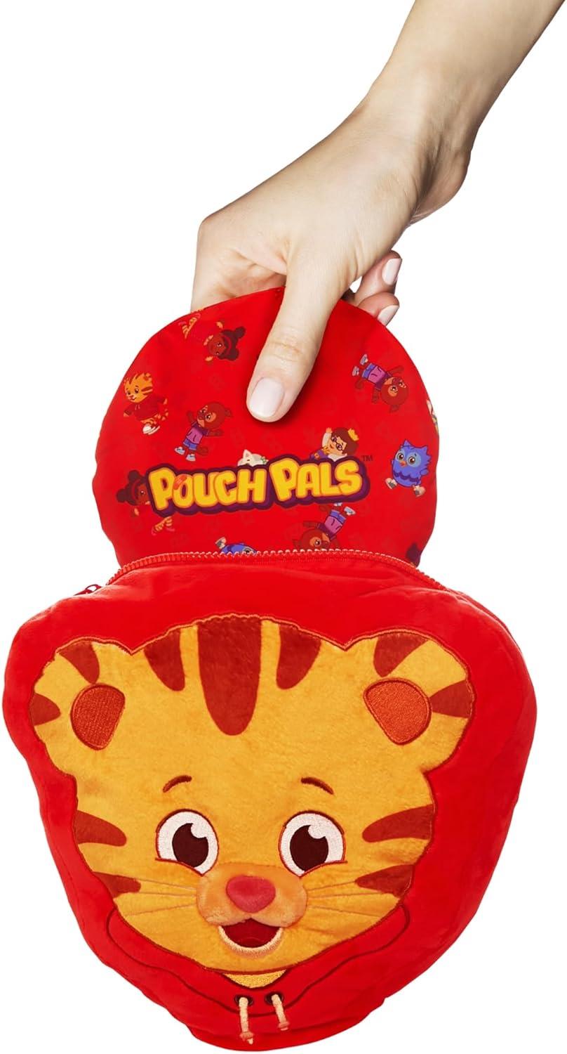 Daniel Tiger Pouch Pal - Heatable & Cooling Plush Pillow with All-Natural Seed Pouch | Comfort for Toddlers | Soft Plush, Cute, Huggable, Easy to Clean, & Helps with Discomfort, Stress, and Anxiety
