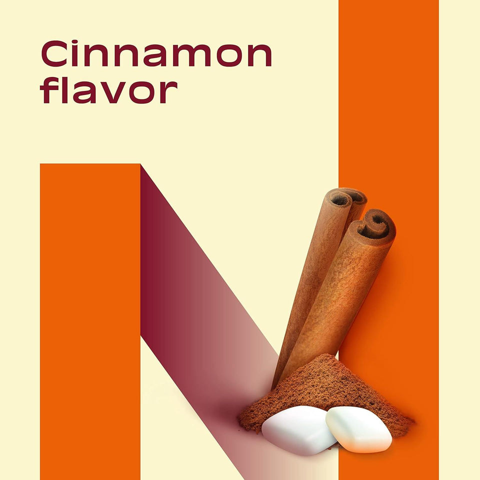 Nicorette Nicotine Gum Cinnamon Surge 4mg 100ct