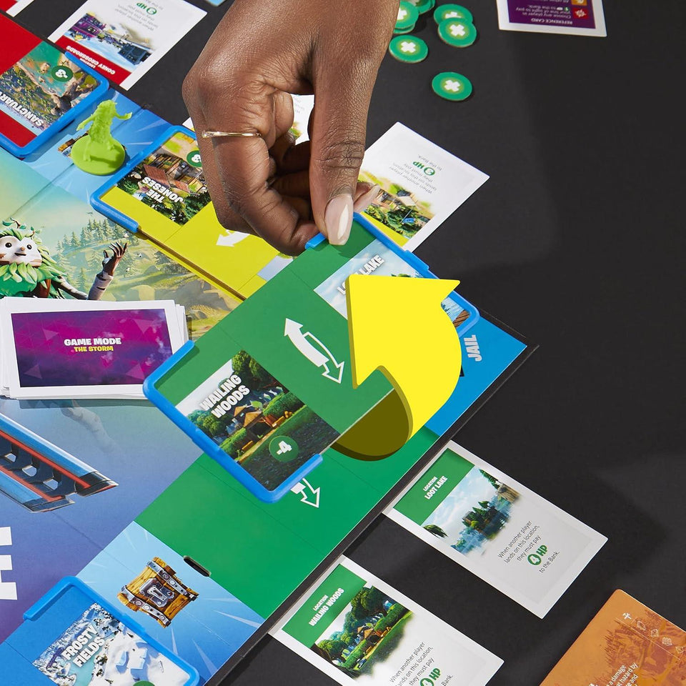 Monopoly Flip Edition: Fortnite Board Game, Monopoly Game Inspired by Fortnite, Ages 13+
