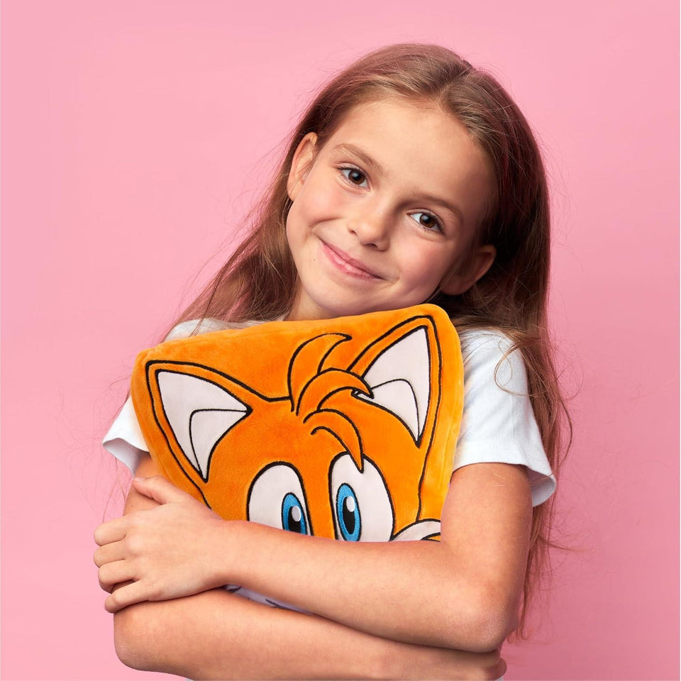 Sonic Plush Pillow Mighty Mojo Tails Pouch Pal Microwavable Heating & Cooling