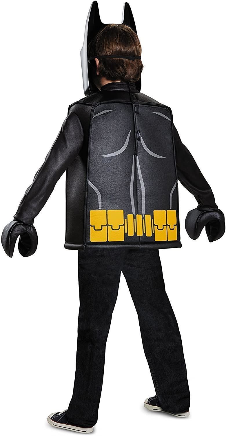 Batman Lego Movie Classic Boys size S 4/6 Costume DC Universe Disguise