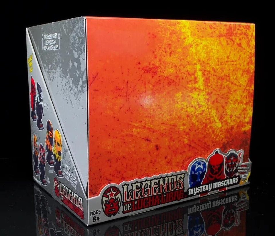 Boss Fight Lucha Libre Mystery Mascaras – Sealed Case – Assorted Styles 18 Units