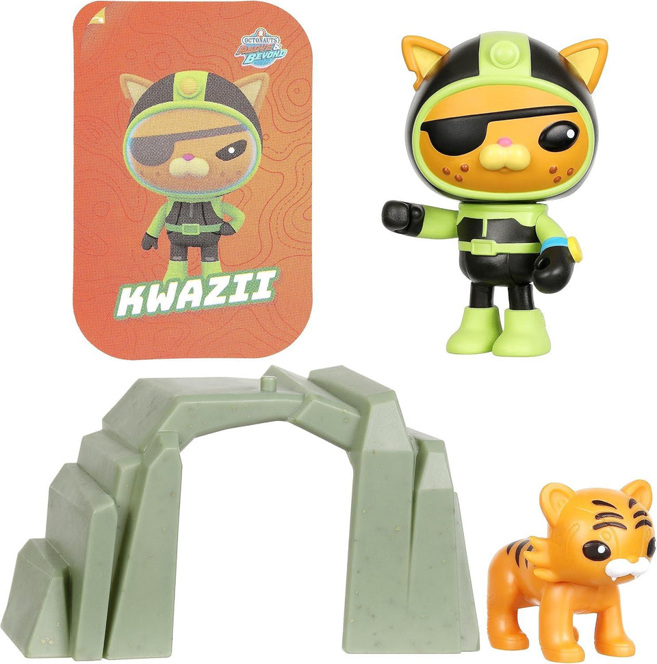 Octonauts 61100 Above & Beyond Kwazii, Deluxe Toy Figure, Green