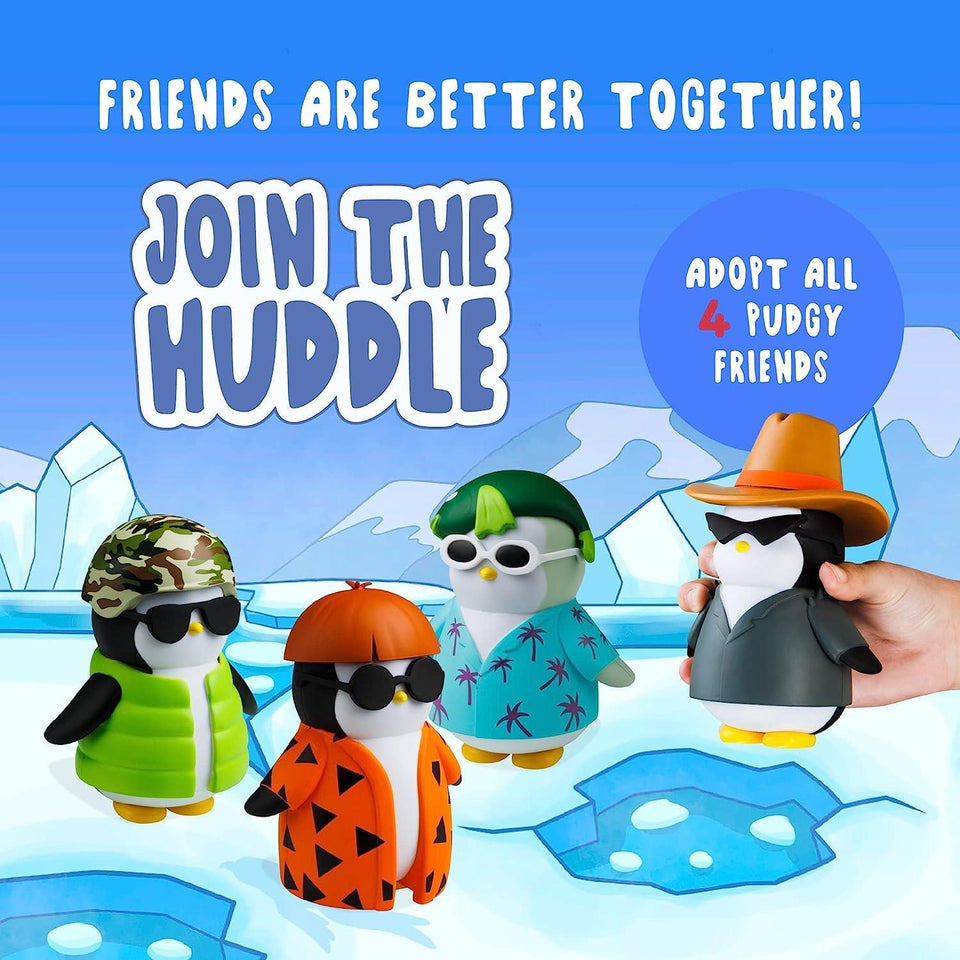 Pudgy Penguins Rhombus Orange Robe Customize Outfits Figure Forever Friend Friend