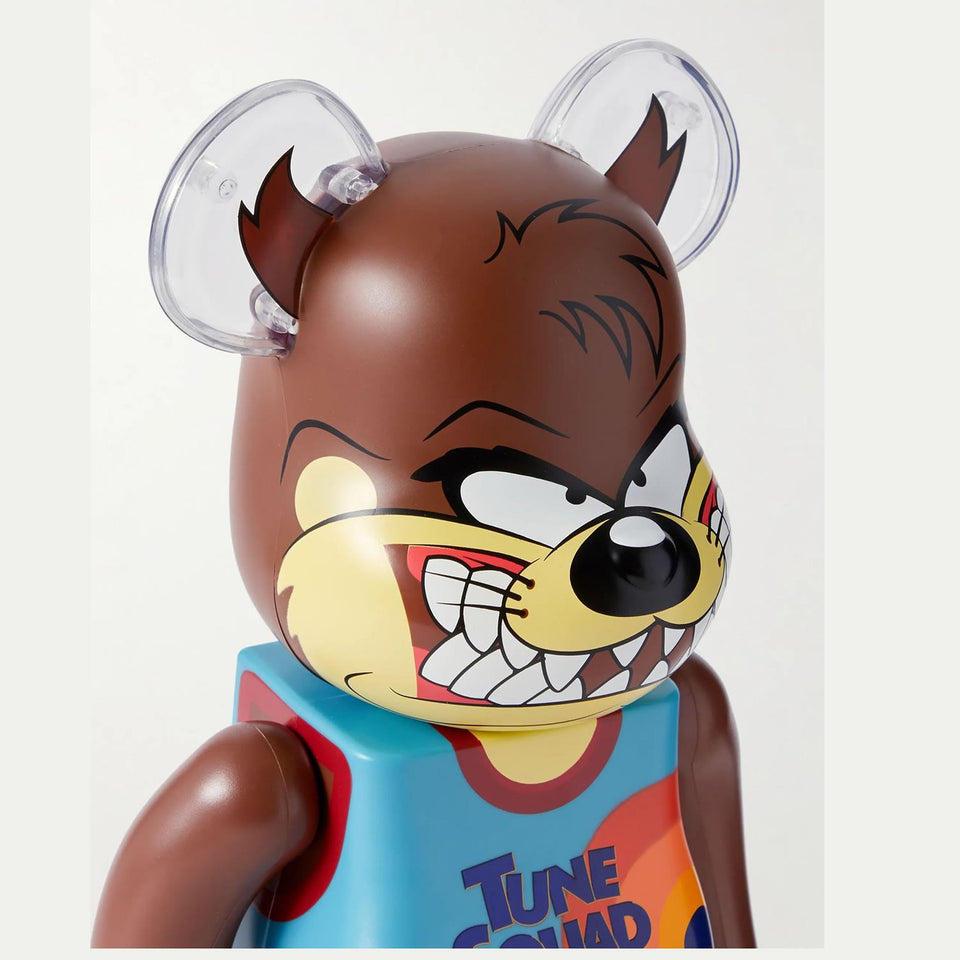 Space Jam Tasmanian Devil 400% 100% Bearbrick Be@rbrick Tune Squad Figure Set Medicom Toy