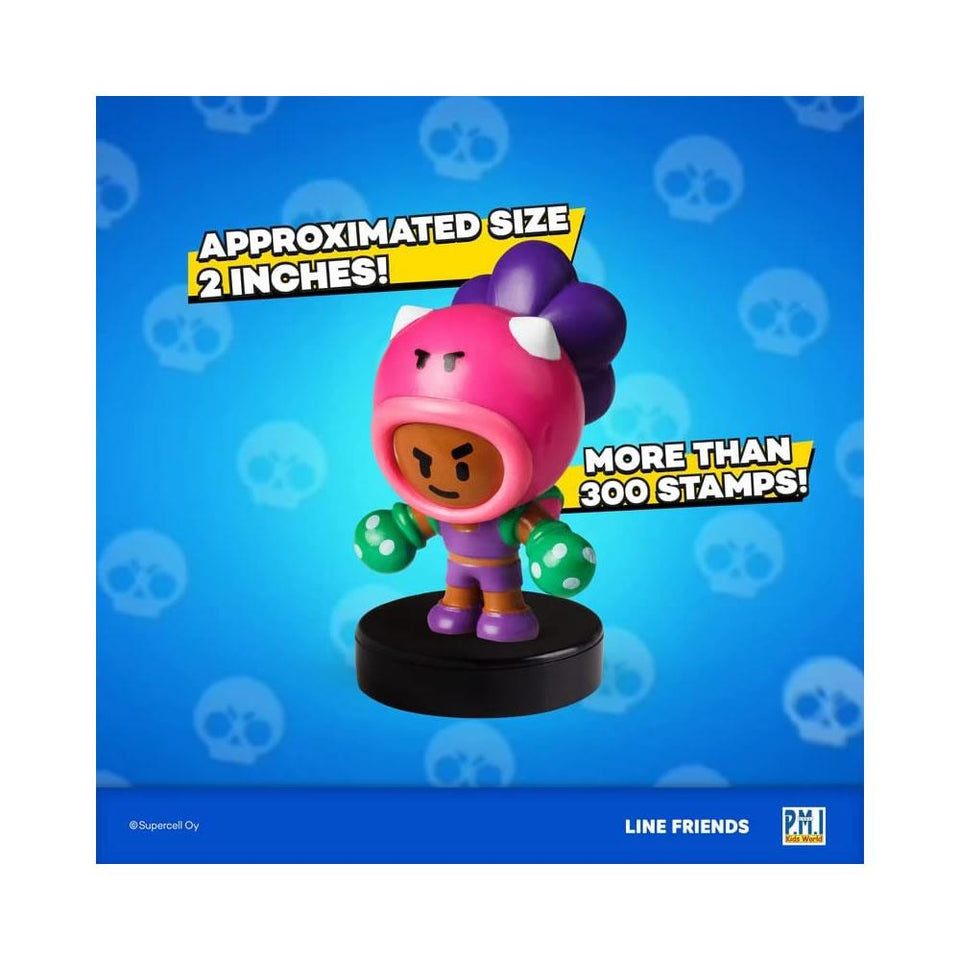 Brawl Stars Stamps 5pk Cake Toppers Jessy Rosa Tara Emz Piper Brawler Set PMI International